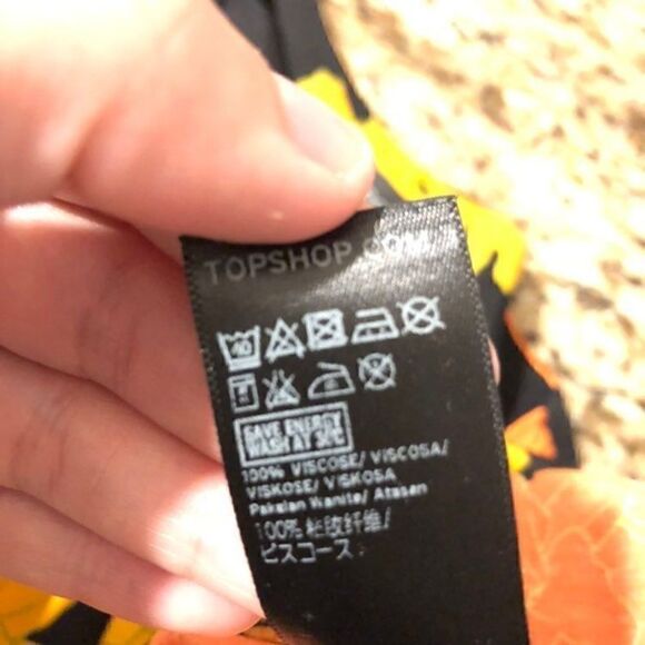 TOPSHOP womens blouse top shirt tee - Picture 4 of 6